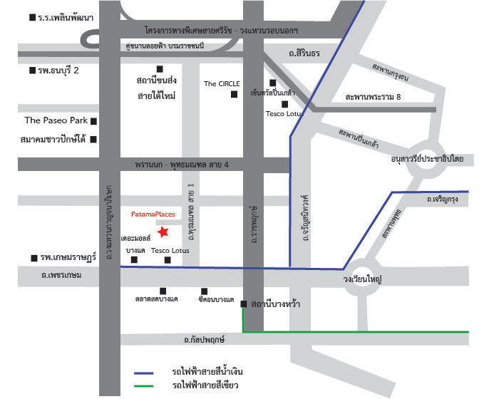 แผนที่ปัทมาเพลส สาย1